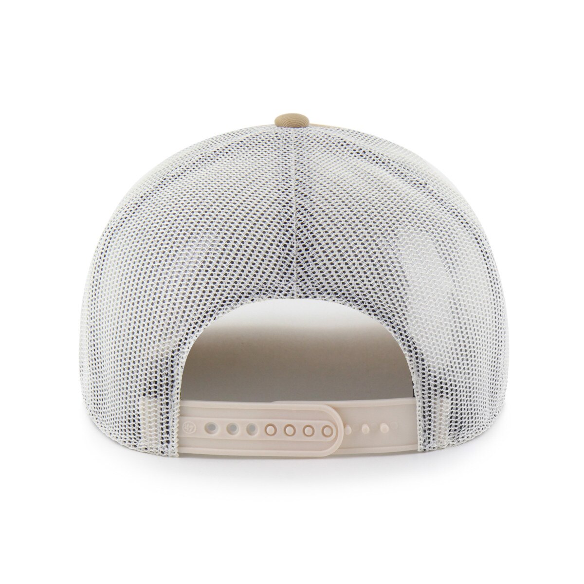 Tan/White Adjustable Huskin Trucker